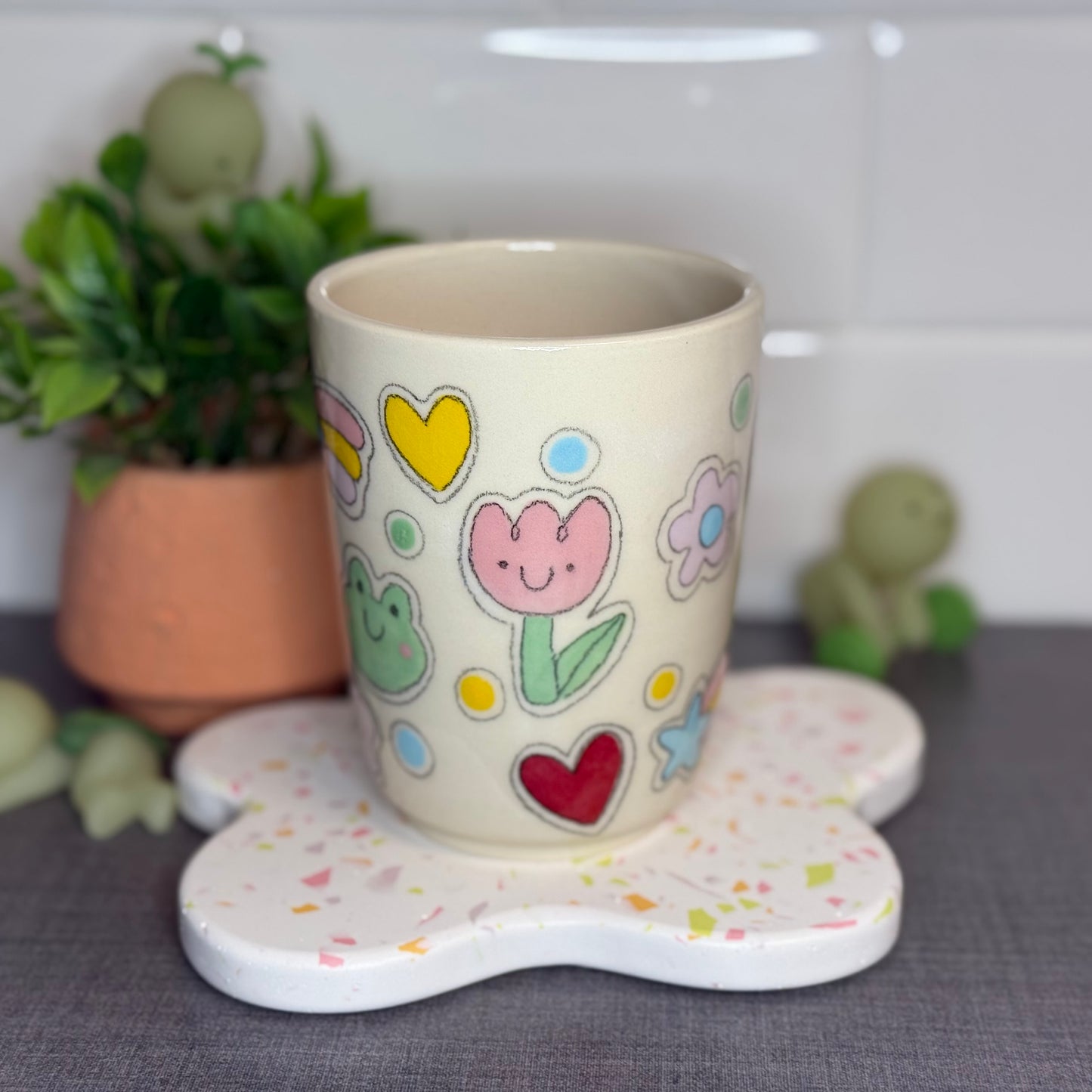 Cute Spring Sticker Mug