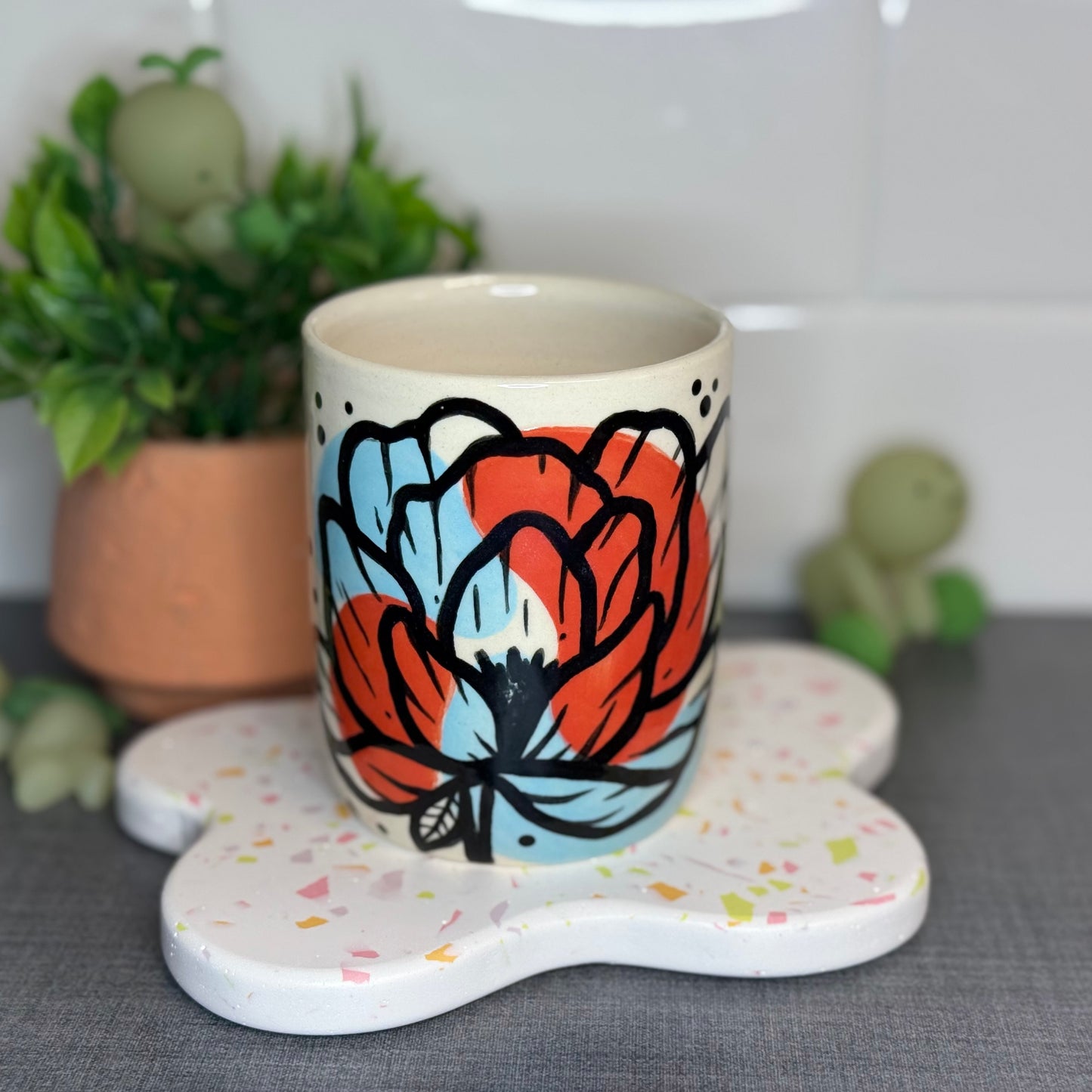 Floral Cup