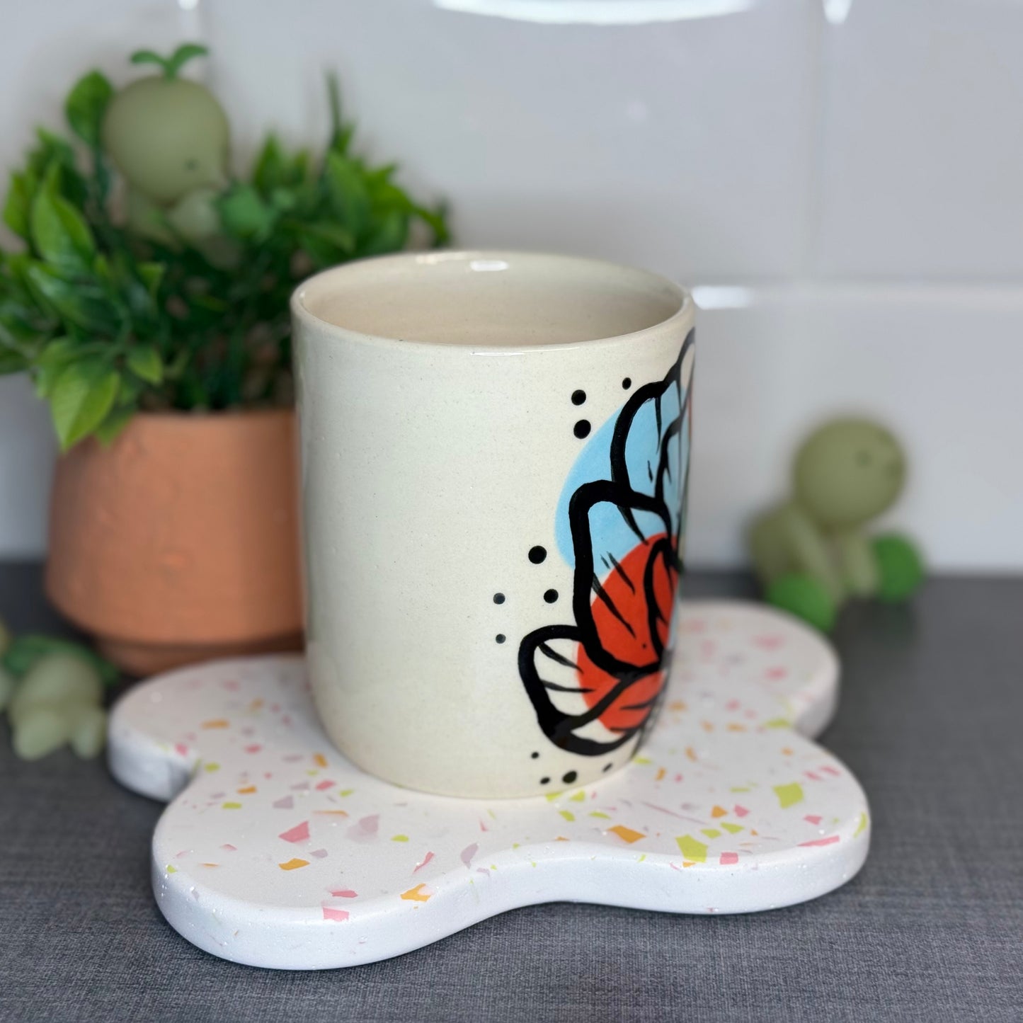 Floral Cup