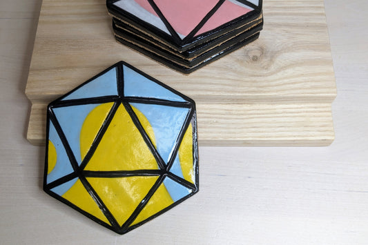 D20 Dice Coasters