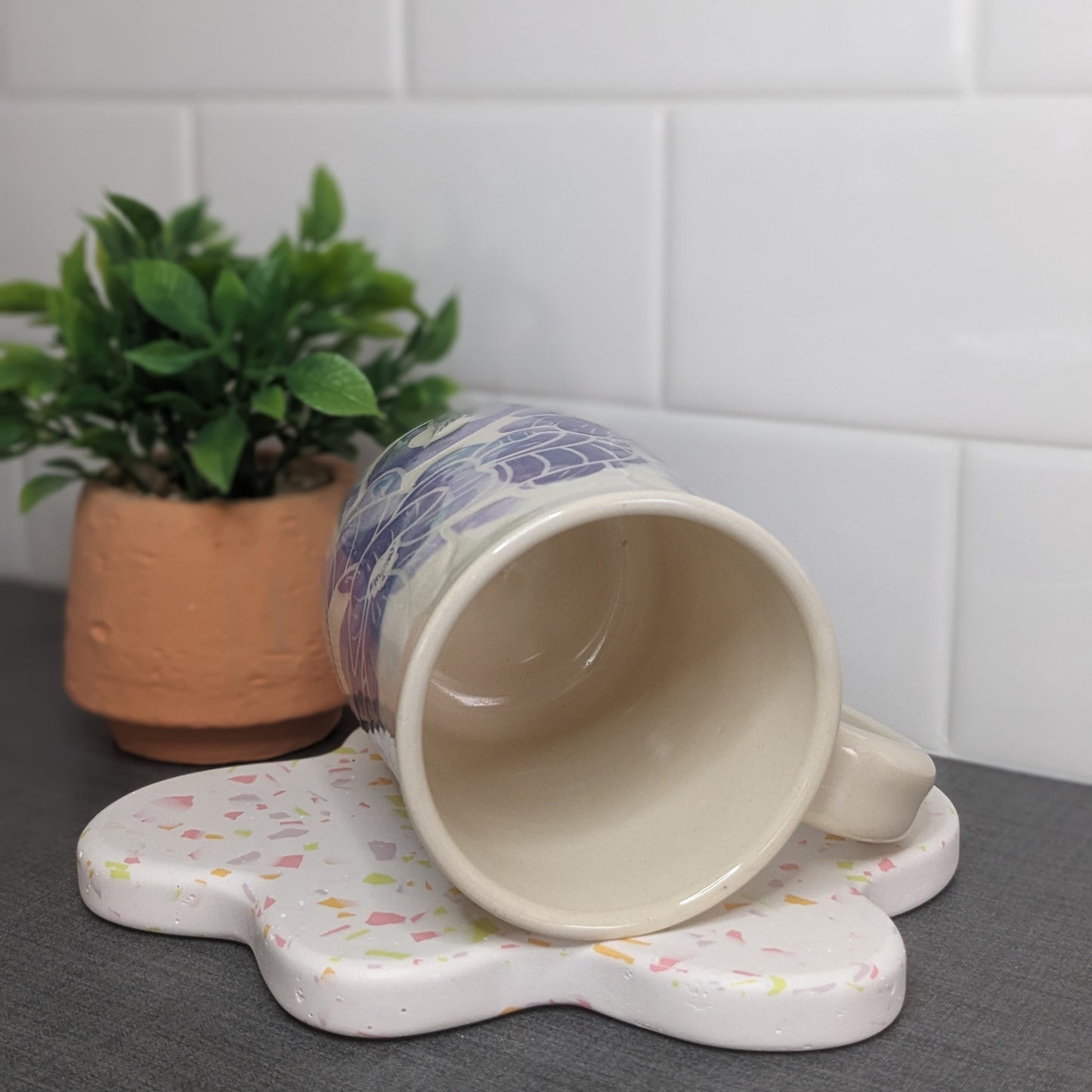 Snake and Wild Roses Mug