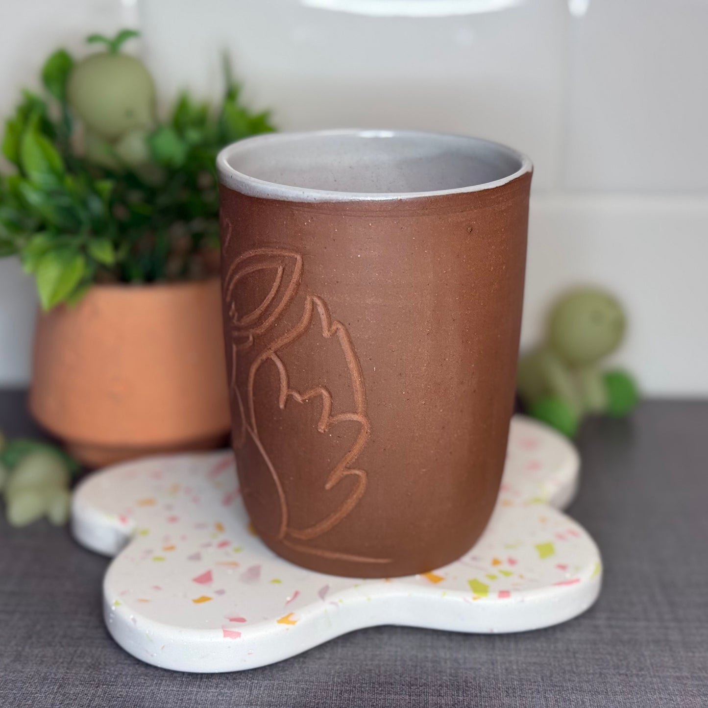 Carved Eevee Mug