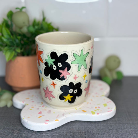 Soot Sprites Sticker Cup