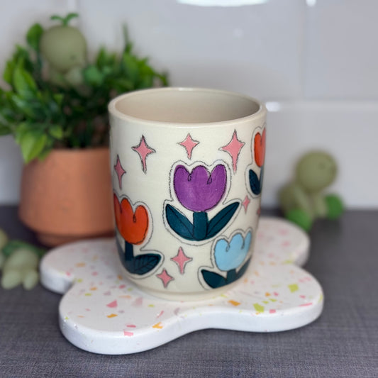 Tulip Sticker Cup