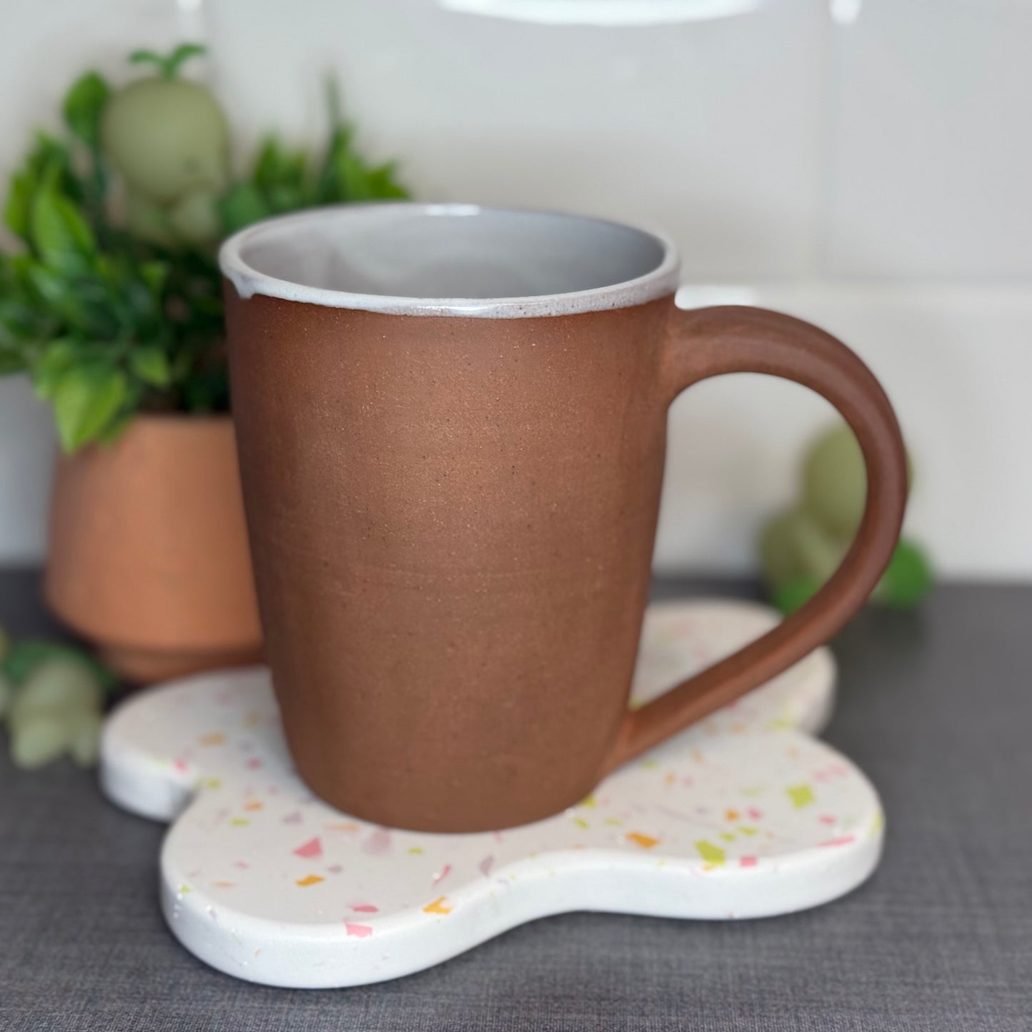 Carved Snail Mug