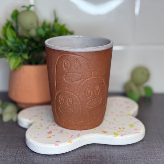 Carved Dugtrio Cup