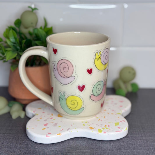 Little Snails Sticker Mug