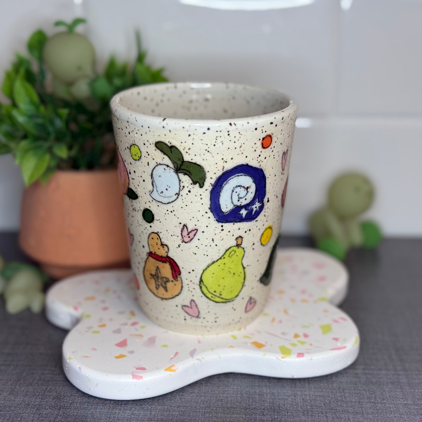 Animal Crossing Sticker Cup