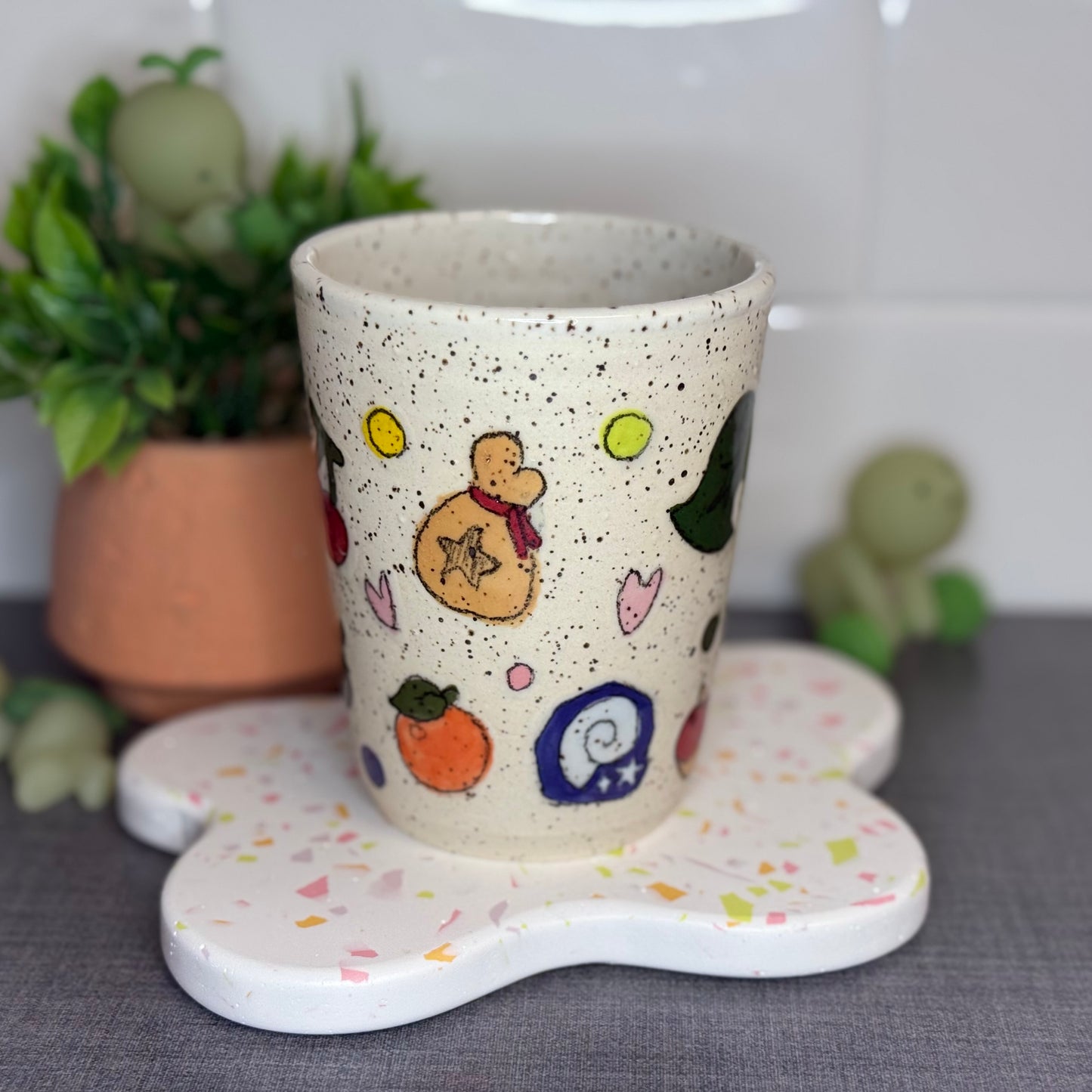 Animal Crossing Sticker Cup