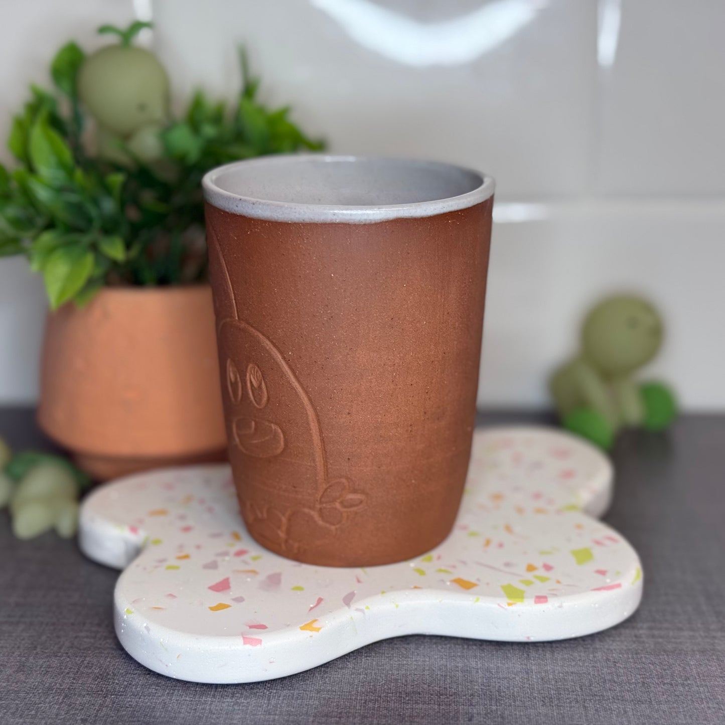 Carved Dugtrio Cup