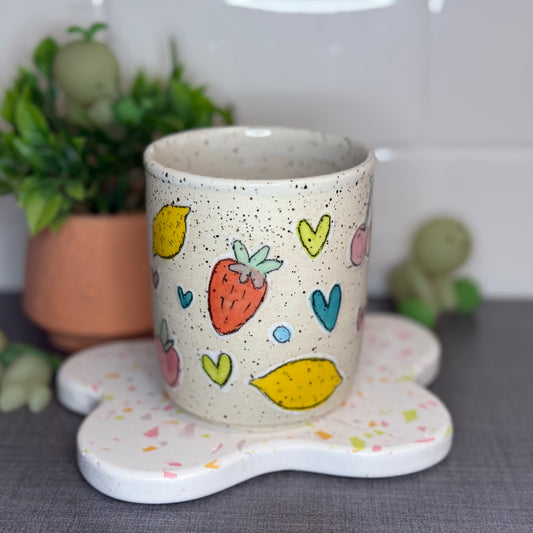 Fruit Sticker Cup