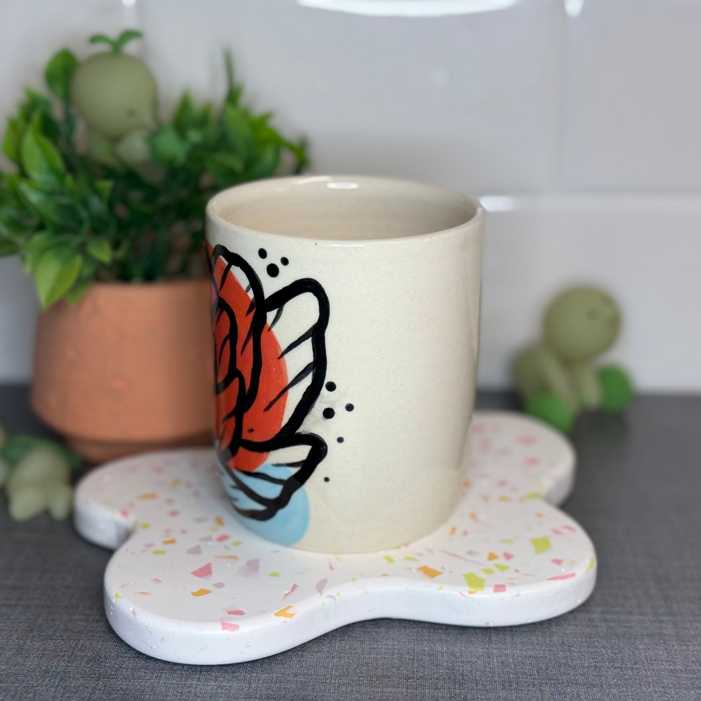 Floral Cup