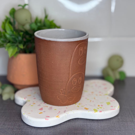 Carved Dugtrio Cup