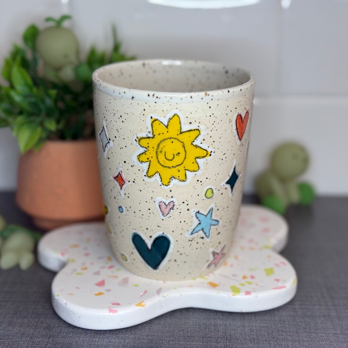 Space Sticker Cup