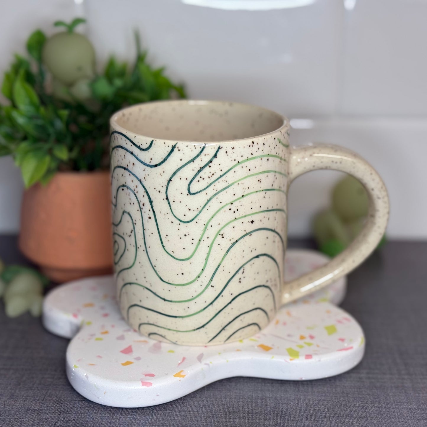 Topo Mug - Green