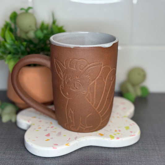 Carved Vulpix Mug