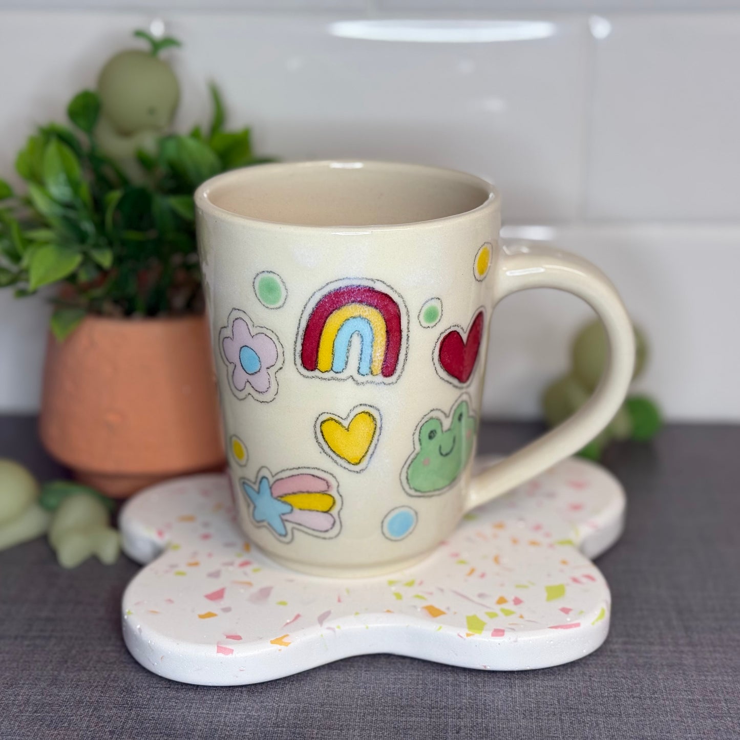 Cute Spring Sticker Mug