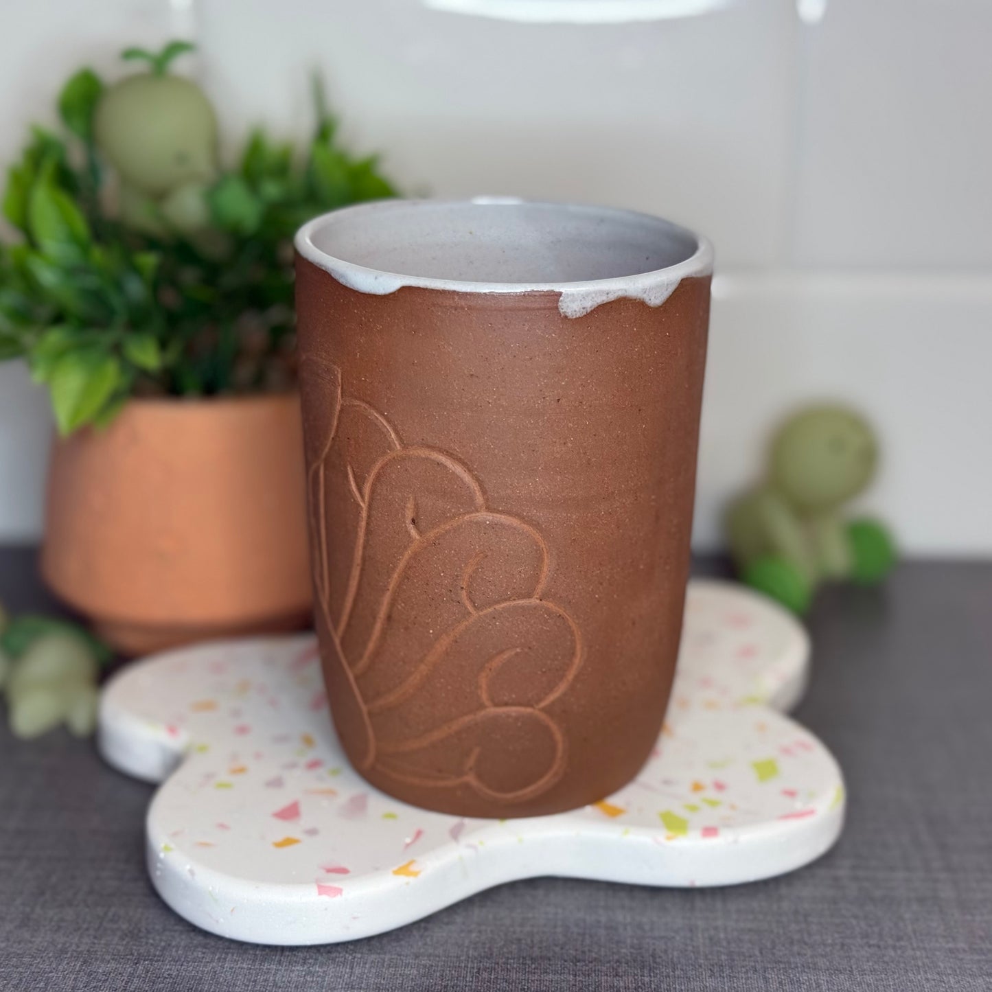 Carved Vulpix Mug