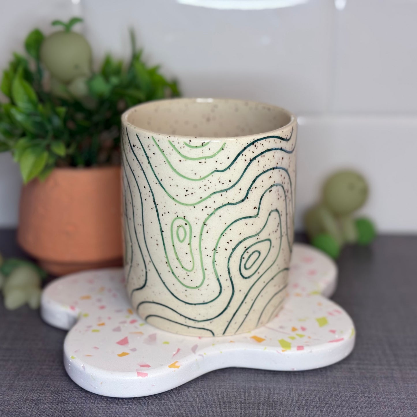 Topo Mug - Green