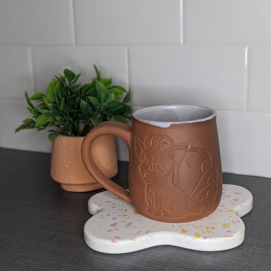 Carved Vulpix Mug