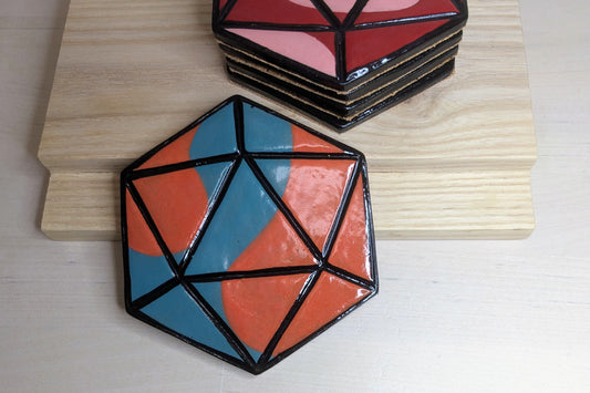 D20 Dice Coasters