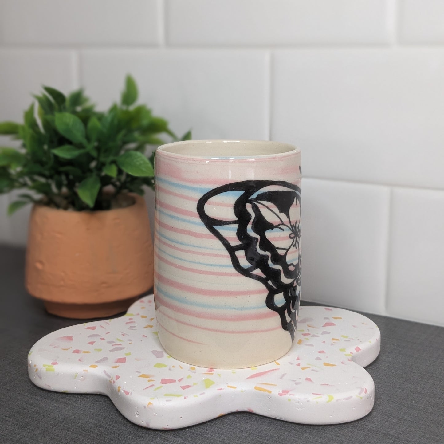 Floral Moth Cup - Multi