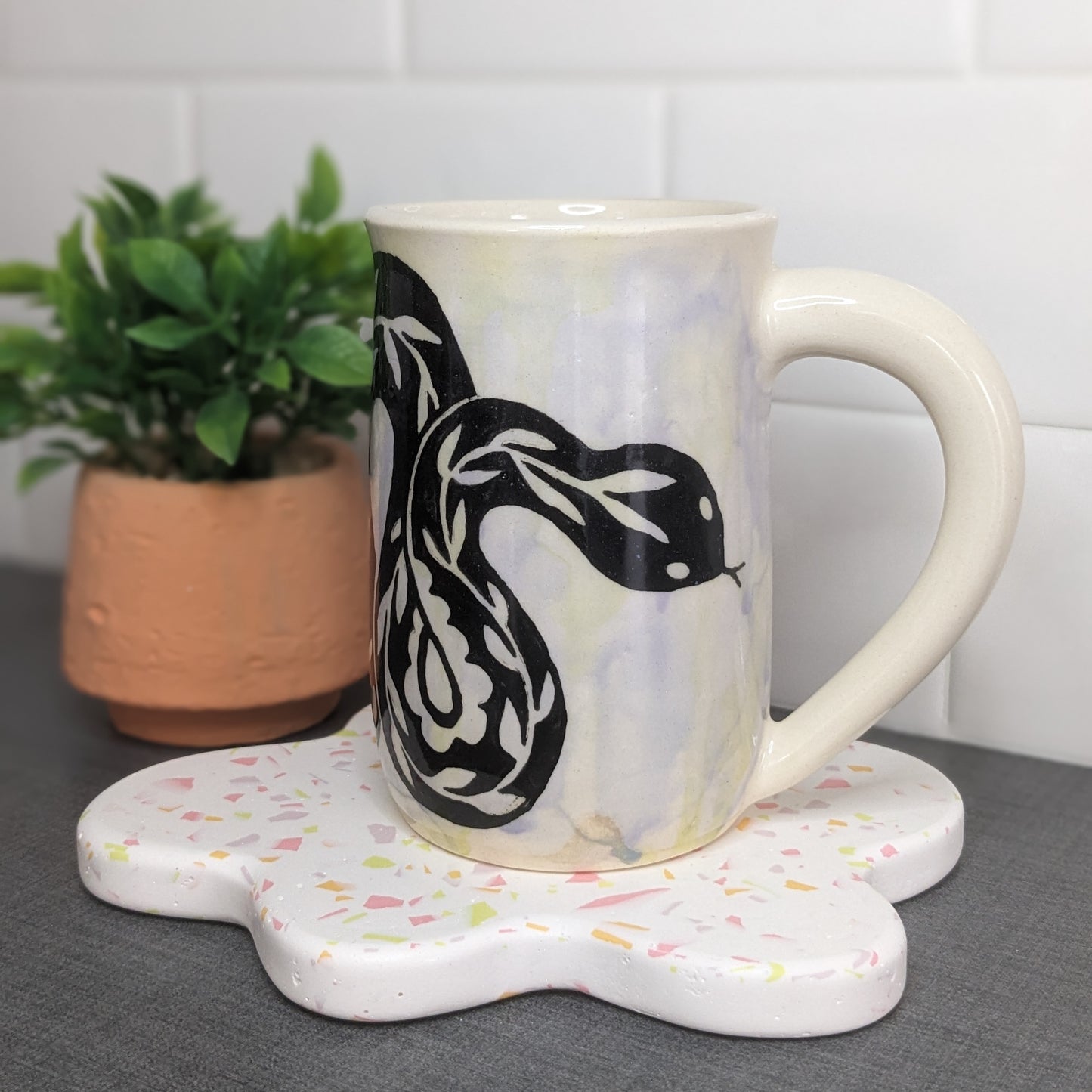 Leafy Snake Mug - B grade*