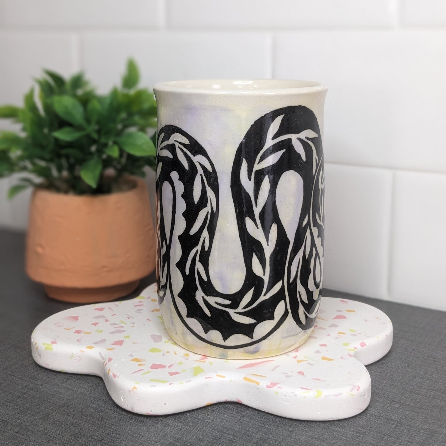 Leafy Snake Mug - B grade*