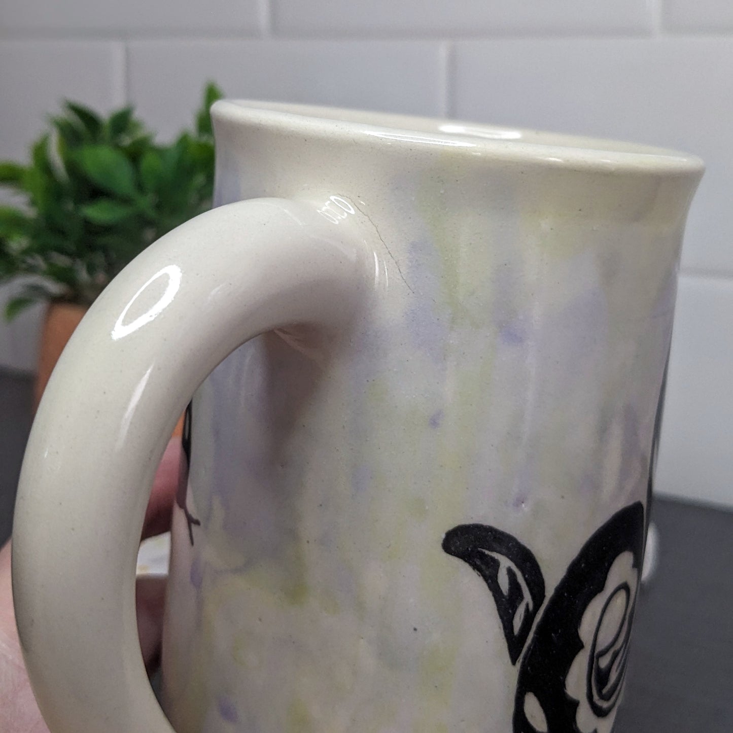 Leafy Snake Mug - B grade*